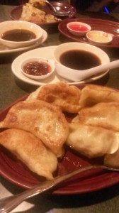 You have never had a potsticker this good. I promise. (Unless I've made them for you from scratch.  Or the same Chinese woman who taught me to make them, hers are even better.) 